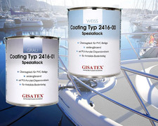 Gisatex Grau Speziallack 2416 Antislide Boot TREADMASTER Refit