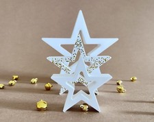 Sterne 3-er Set Deko