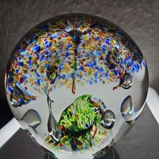 Old Briefbeschwerer Paperweight Böhmen