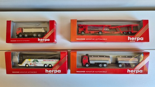 Herpa lkw und bus konvolut - herpa, bus-konvolut