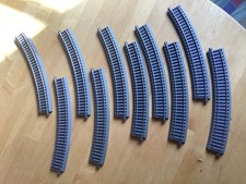 10 Stk. ROCO GEO Line gebogene