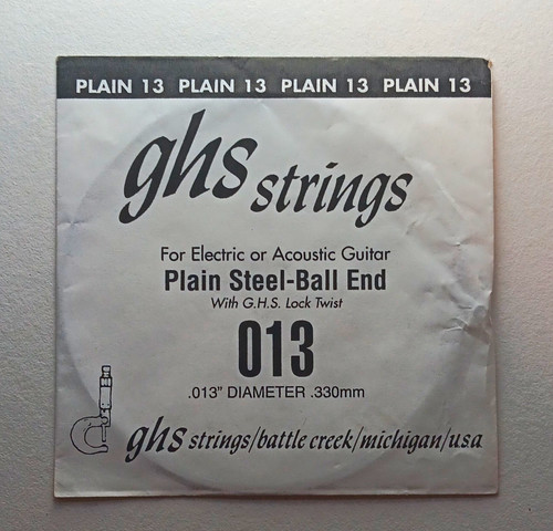 Ghs plain steel ball end - plain,