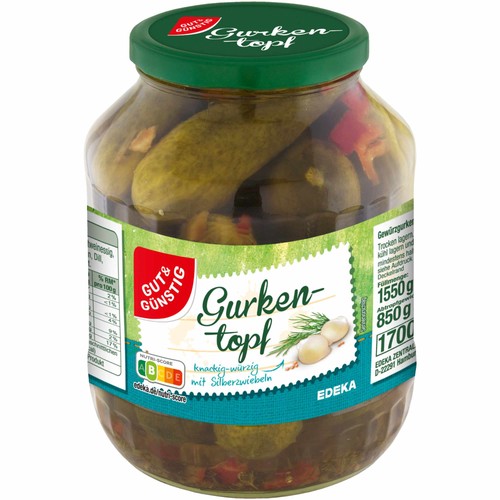 Gut günstig gurkentopf - gut&günstig,
