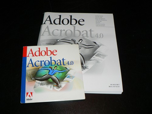 Adobe acrobat für mac - adobe, 4.0
