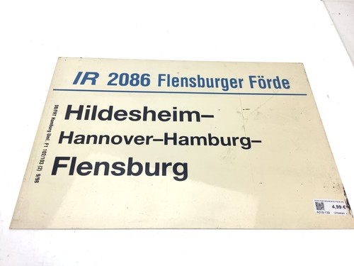 Zuglaufschild waggonschild - zuglaufschild, ir