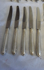 Altes Besteck Versilbert