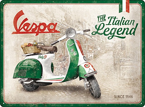 Vespa italian legend - vespa,