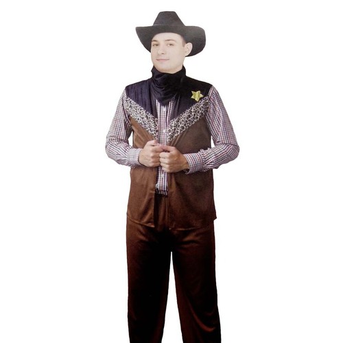 Cowboy kostüm für herren - kostüm,