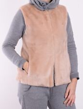 Hallhuber Damen Weste Westejacke Jacke Vest Gr.38 Kunstpelz Rosa 121502