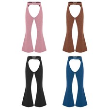 DE Männer Hosen Vintage Unterteile Motorrad Leggings Klubbekleidung Halloween