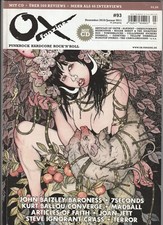 ✪ OX-FANZINE #93/2010 John Baizley/Madball/Steve Ignorant/Terror MUSIK-MAGAZIN