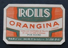 Altes Etikett Limonade SODA