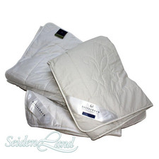 1 Stück NEU Seidendecke BILLERBECK WILDSEIDE 100% Seide 200x200 Bettdecke