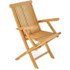 Luxus Teakholz Klappsessel mit