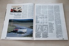 Auto Motor Sport AMS 07/1989 Ford Sierra Cosworth mit 204PS besser als...?