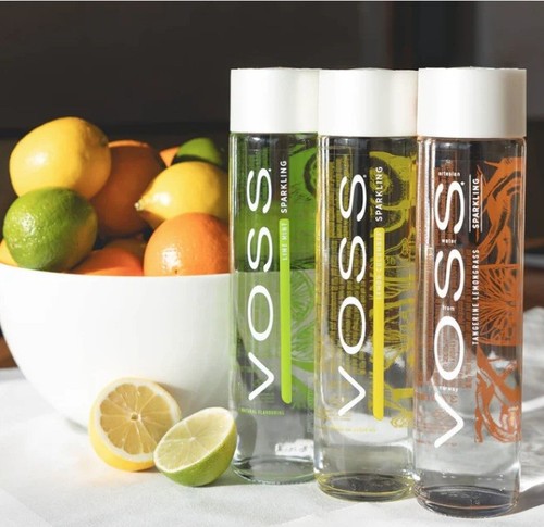 24x voss leere glasflaschen - 24x,