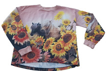 Pullover, Mädchen, Gr. 152 ,rosa  Molo, Blumen und Pferde