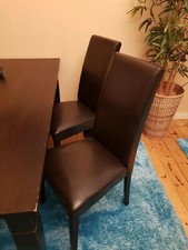 Esstisch Holz mit 4 Stühlen massiv gebraucht