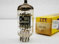 1 x  SEL Lorenz DB ECC83 50th 12AX7 CV4004 NEW in Box testet Röhre Tube