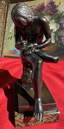 Original bronze figur - original,