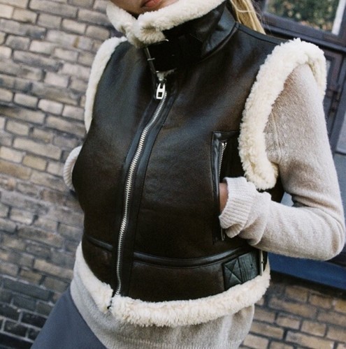 Damen doubleface weste - doubleface,