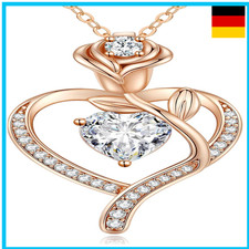 Rosegold Herz Kette Damen