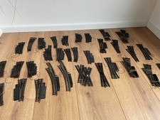 H0 Fleischmann Modellgleis und Roco Weichen und Kreuzungen Konvolut 34 tlg