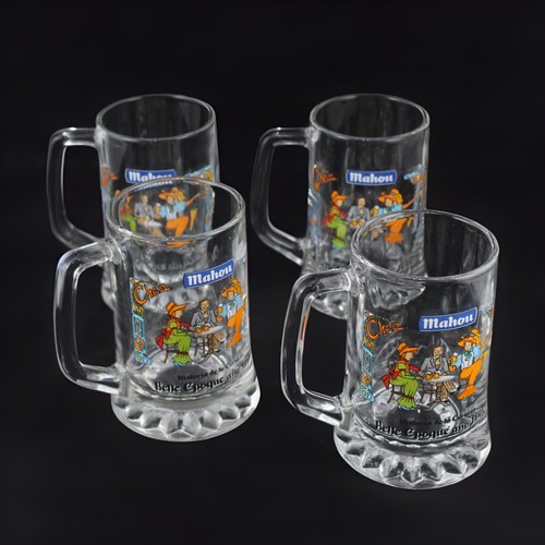 Mahou bier glaskrüge - mahou,