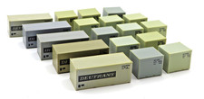 PIKO Container DR DEUTRANS (18 Stück) 1:87 H0