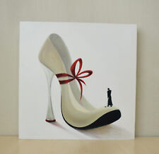 schönes Bild von Inna Panasenko  30x30 " Highheels Romance " - Top Zustand