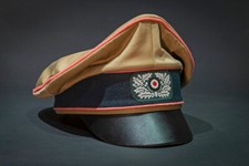 Schirmmütze Knautschmütze Afrikakorps DAK Panzertruppe - Wehrmacht Heer - WK II