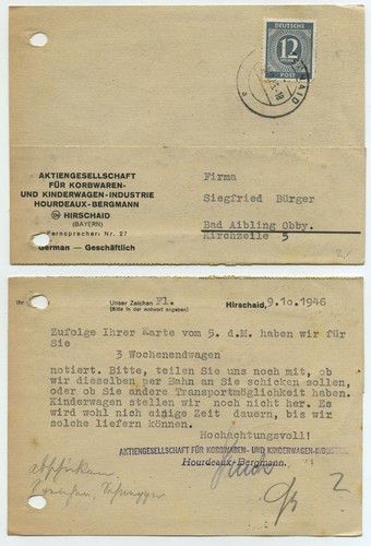 76571 postkarte hirschaid - 76571,