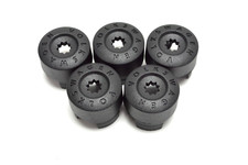 Original 7H0601173A VW Transporter, Amarok Radschraubenkappe schwarz 5 Stück NEU