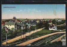 Obernkirchen, Blick zum Ort, Ansichtskarte 1914 