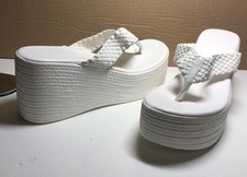 SEXY Plateau FlipFlop weiss 8