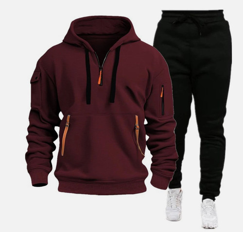 Herren hoodie tracksuit set - herren,