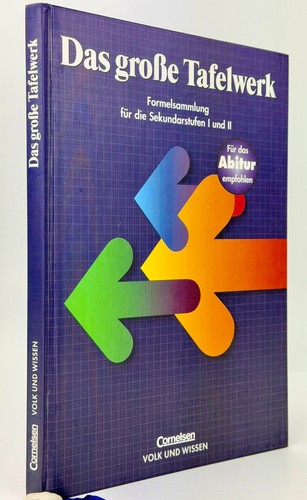 Cornelsen das große tafelwerk - cornelsen,