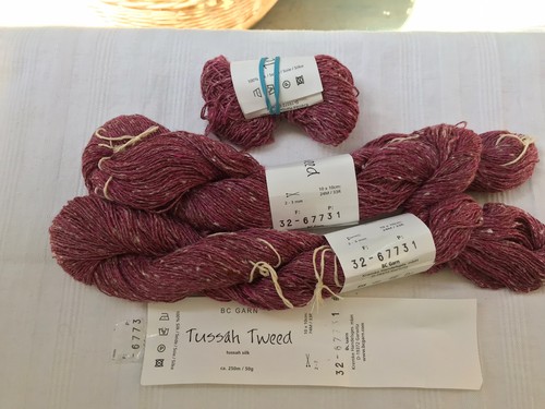 Garn tussah tweed wildseide - bc,