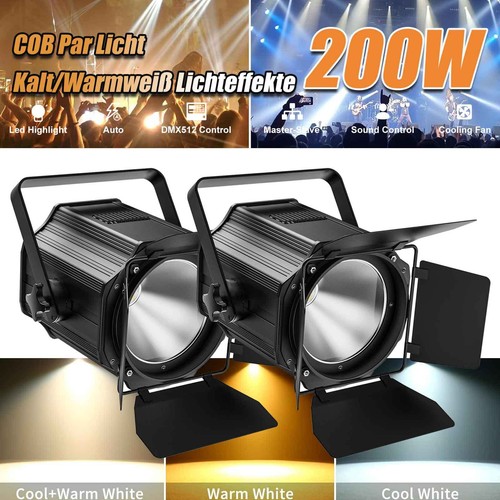 200w cob par licht party - licht,