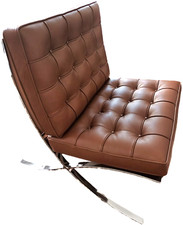 Barcelona Chair NEU, Farbe cognac, Knoll International