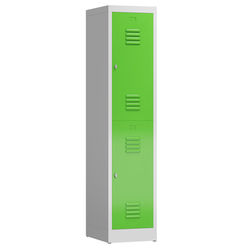 Stahl perrsonalschrank 2 - stahl,
