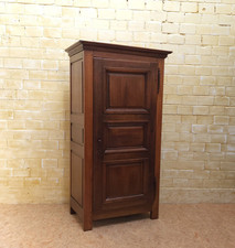 ANTIK! Eintürer restauriert Spätbiedermeier Eiche Wäscheschrank