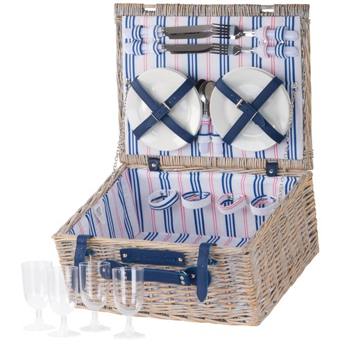 Picknickkorb weidenkorb - picknickkorb,