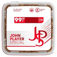 4 x 450 John Player Tabak + 8