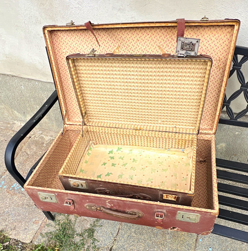 Alte koffer set vintage - koffer, im