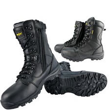 Arbeitsstiefel Sicherheitsstiefel Stiefel Leder Stahlkappe Winter Gr. 39 - 47