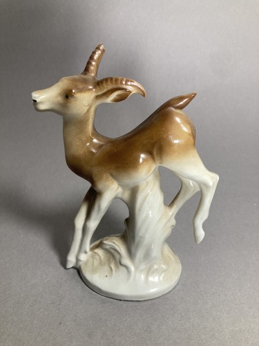 Porzellanfigur reh antilope - reh,