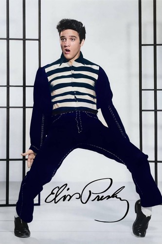 Elvis presley signed - signed, autogramm