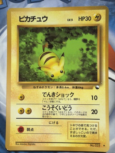Japanese pikachu no - -, no.025