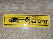 Luftrettung Aufkleber ADAC